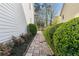 Side yard view features a stone walkway at 1665 Millhouse Lndg, Marietta, GA 30066