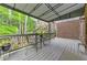 Relaxing outdoor deck with seating area and privacy shade at 1956 Grace Arbor Ne Ct, Atlanta, GA 30329