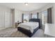 Bedroom with a large bed and a fluffy rug with lots of light from the windows at 214 Leland Way, Woodstock, GA 30188