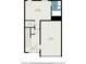 First floor plan featuring bedroom, garage, foyer, and walk in closet at 3956 Church View Ln, Suwanee, GA 30024