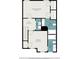 Upstairs floor plan featuring bedrooms, bathrooms, and laundry room at 3956 Church View Ln, Suwanee, GA 30024