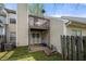 Backyard view featuring a private patio, deck, and fenced-in area, perfect for outdoor entertaining at 5908 Trent Walk Dr, Lithonia, GA 30038