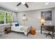 Inviting bedroom with natural light, desk, and a single bed at 1155 Christian Se Cir, Conyers, GA 30013