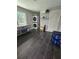 Clean laundry room features a stackable washer and dryer and practical storage solutions for convenient chores at 1155 Christian Se Cir, Conyers, GA 30013