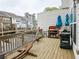 Inviting back deck with a hammock, grill, and seating area for outdoor relaxation and entertainment at 2168 Rock Creek Park, Decatur, GA 30033