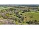 Expansive aerial view of a private residence featuring a lush green lawn, mature trees, and a serene rural setting at 240 Indian Creek Rd, Locust Grove, GA 30248