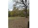 A spacious yard with mature trees, providing a natural and serene setting for outdoor enjoyment at 6957 Mason Creek Rd, Douglasville, GA 30135