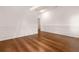 Bright dining room featuring hardwood floors and classic white trim at 121 Shoals Bridge Rd, Acworth, GA 30102