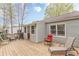 Inviting backyard deck with comfortable seating, perfect for outdoor entertaining and relaxation at 2460 Constance St, East Point, GA 30344