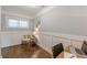 Comfortable office space with light walls, hardwood floors, and a minimalist design at 2460 Constance St, East Point, GA 30344