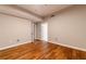 Bright bedroom showcasing hardwood floors and neutral paint at 2626 Peachtree Nw Rd # 412, Atlanta, GA 30305