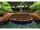 Relaxing brick-lined courtyard featuring a tiered fountain with a statue as its centerpiece at 2626 Peachtree Nw Rd # 412, Atlanta, GA 30305