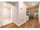 Hallway leading to the living room, with views of the bathroom at 2626 Peachtree Nw Rd # 412, Atlanta, GA 30305