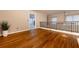 This cozy loft showcases wood floors, metal railing, and lots of natural light at 2626 Peachtree Nw Rd # 412, Atlanta, GA 30305