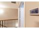 A modern thermostat controls the temperature in the home at 2626 Peachtree Nw Rd # 412, Atlanta, GA 30305