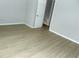 Bedroom with modern floors and white paint at 3695 Church St, Clarkston, GA 30021