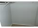 Walk-in closet offers ample storage space with new floors and freshly painted walls at 3695 Church St, Clarkston, GA 30021
