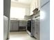 Functional kitchen featuring white cabinets and modern appliances at 3695 Church St, Clarkston, GA 30021