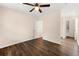 Cozy bedroom featuring a ceiling fan and neutral-toned walls at 1248 Falling Water Se Dr, Smyrna, GA 30080