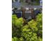 Aerial view of a home showcasing its lush green backyard, roof and surrounding landscape at 3455 Buffington Ln, Cumming, GA 30040