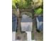 Aerial view of home and manicured backyard with hot tub and gardens at 3455 Buffington Ln, Cumming, GA 30040