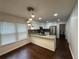 Modern kitchen with stainless steel appliances, granite countertops, and ample counter space at 995 Litchfield Pl, Roswell, GA 30076