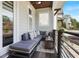 Balcony with plush seating, and a wood ceiling with fan at 3080 Dickson Ne St, Brookhaven, GA 30319
