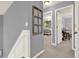 Upstairs hallway with bedrooms visible at 6675 Flagstone Ct, Cumming, GA 30028