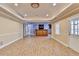 Finished basement with a wet bar, recessed lighting, and a light and airy atmosphere at 1924 Wilkenson Xing, Marietta, GA 30066