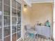 Balcony with a sliding glass door, exterior light and seating at 3155 Seven Pines Ct # 303, Atlanta, GA 30339