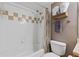 Bathroom featuring a shower-tub combination and a modern sink at 3155 Seven Pines Ct # 303, Atlanta, GA 30339