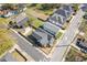 An aerial view of a home with a new gray roof and well-maintained landscaping at 459 James P Brawley Nw Dr, Atlanta, GA 30318