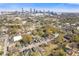 Aerial view of property on James P Brawley Dr, Atlanta, with skyline at 459 James P Brawley Nw Dr, Atlanta, GA 30318