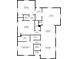 Detailed floor plan showcasing the layout of the home, including bedrooms, bathrooms, and living spaces at 459 James P Brawley Nw Dr, Atlanta, GA 30318