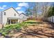 Large, fenced backyard with a lawn and a covered patio for outdoor enjoyment at 262 Royal Crescent Ter, Canton, GA 30115