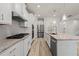Well-equipped kitchen with stainless steel appliances, granite countertops and a center island at 4229 Brookmont Way, Auburn, GA 30011