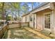 Wooden deck featuring a railing and exterior door, perfect for enjoying the outdoors at 28 Exeter Rd, Avondale Estates, GA 30002
