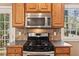 Close up view of the stove in the kitchen at 28 Exeter Rd, Avondale Estates, GA 30002