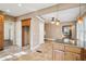 A full kitchen view including the dining room at 28 Exeter Rd, Avondale Estates, GA 30002
