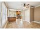 Bright kitchen area showcasing the natural light and breakfast nook at 28 Exeter Rd, Avondale Estates, GA 30002