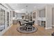 Open concept kitchen features modern cabinets, stainless appliances, an island, and breakfast nook at 3509 Ivy Manor Se Rd, Smyrna, GA 30080