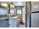 Charming bathroom with modern accents and decorative tile work at 1714 Highland Pl, Decatur, GA 30035