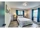 Relaxing bedroom with soft lighting and natural accents at 1714 Highland Pl, Decatur, GA 30035