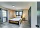 Comfortable bedroom with natural lighting and blue accents, creating a serene space at 1714 Highland Pl, Decatur, GA 30035