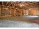 Unfinished basement with exposed framing and concrete floor, ready for customization at 5101 Barrington Trace Dr, Atlanta, GA 30331