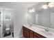 Bright bathroom with double sinks, white countertops, and plenty of space at 5101 Barrington Trace Dr, Atlanta, GA 30331