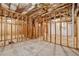 Unfinished basement with exposed framework and concrete flooring, ready for customization at 4847 Sara Creek Way, Sugar Hill, GA 30518