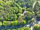 Expansive aerial view of a secluded property with mature trees and a long driveway at 2701 East Mill Sw Way, Conyers, GA 30094