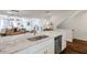 Modern kitchen featuring stainless steel appliances and marble countertops at 920 Memorial Se Dr # 44, Atlanta, GA 30316