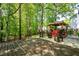 Enjoy this large back deck and outdoor grilling area perfect for entertaining in your private wooded lot at 3225 Warren Creek Sw Dr, Hiram, GA 30141
